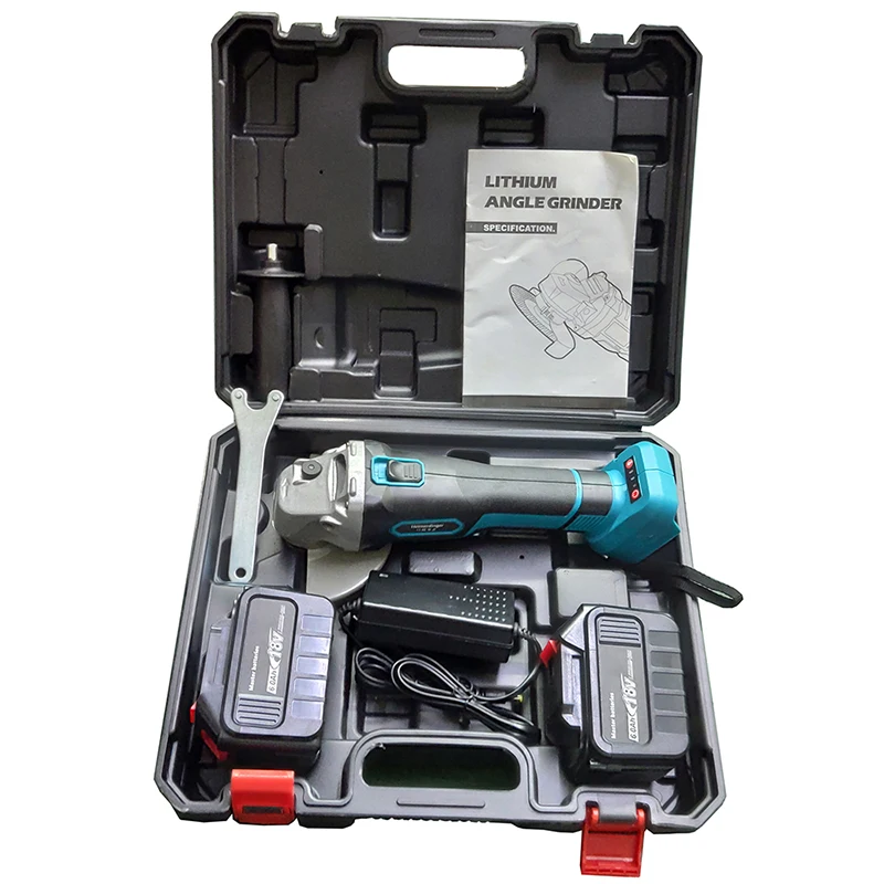 

18V Lithium Battery Powered 125mm Brushless Cordless Angle Grinder,with 4.0Ah battery