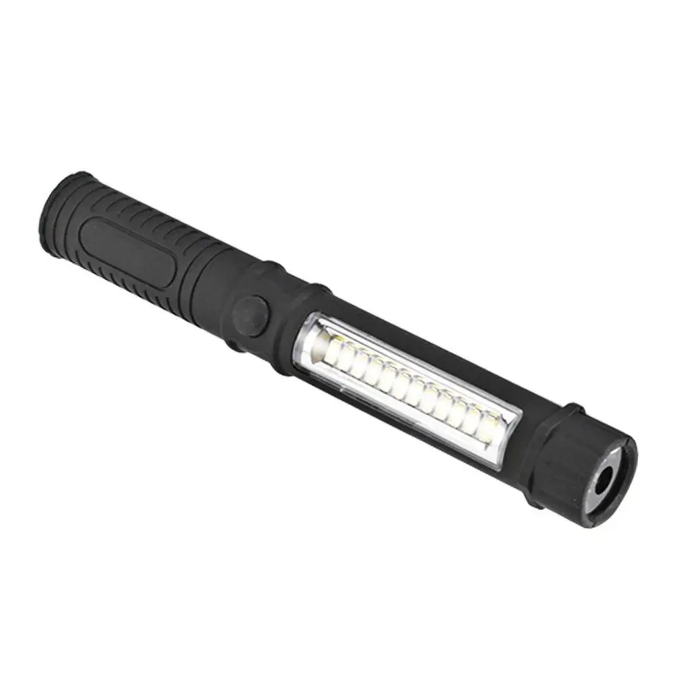 12LED Водонепроницаемая портативная ручка ПВХ COB рабочий светильник инспекционный
