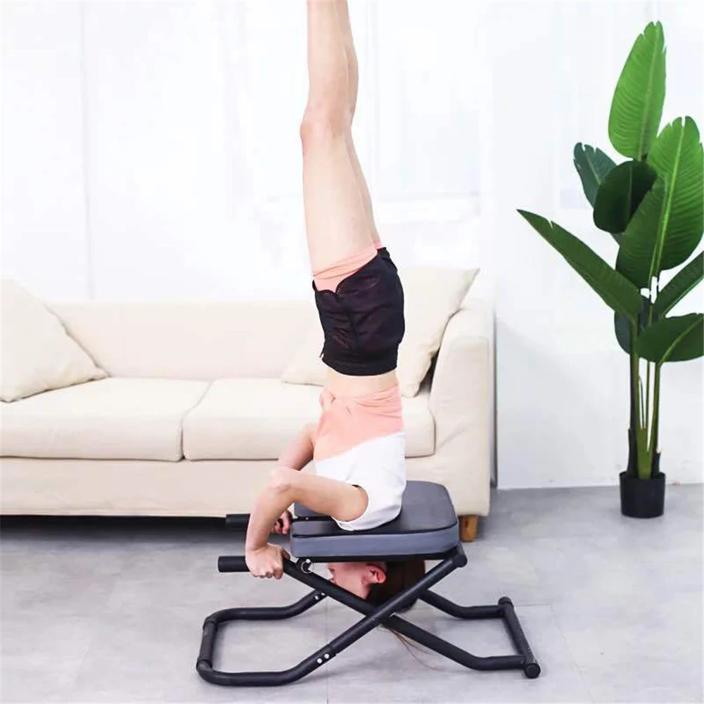 

Yoga Inverted Chair Handstand Tool Home Trainer Yoga Assisted Anti-gravity Gym Fitness Training Equipment Bodybuilding Machine