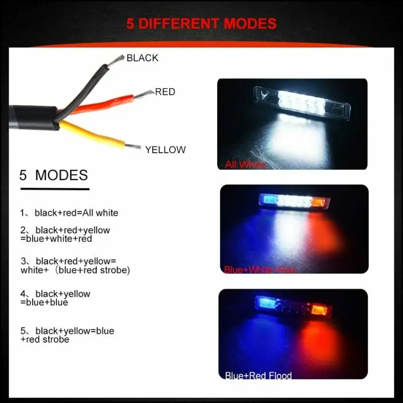 

Driving Work Light Bar Fog 4WD 6000K Combo IP67 LED Lamp Offroad Truck