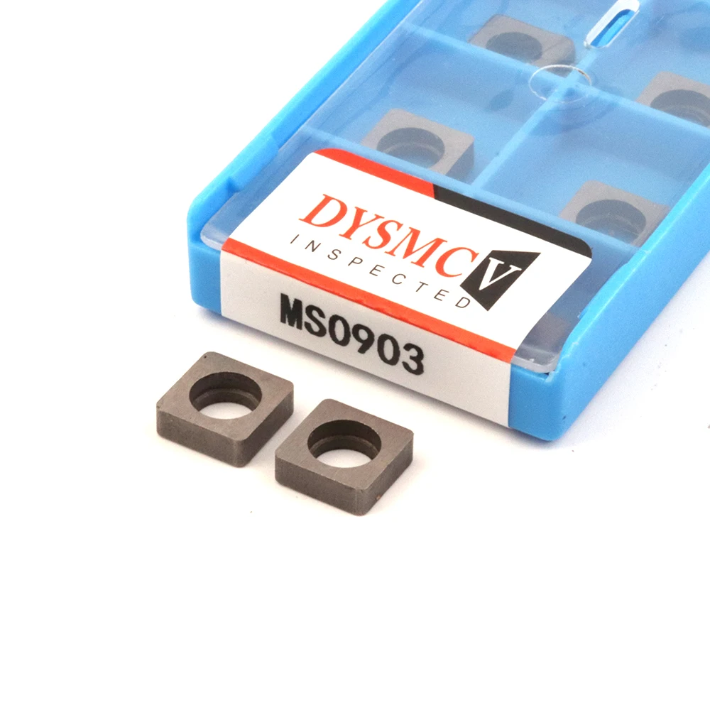 MS0903 MS1204 MS1504 MS1904 junta de carburo a prueba de golpes CNC hoja de torno se puede utilizar para la protección de cuchillas de torneado convencional