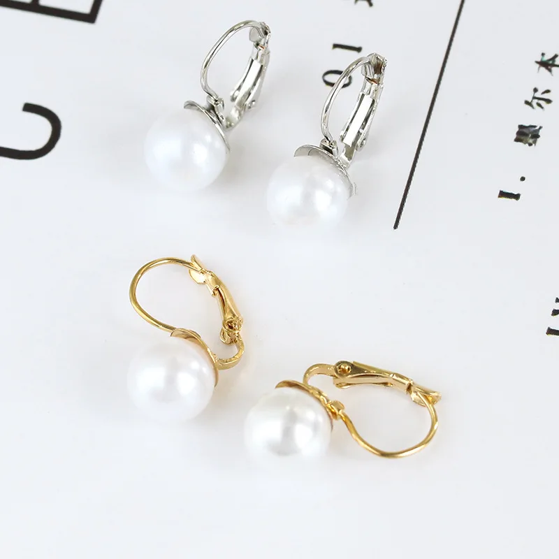 Женские винтажные серьги с золотым жемчугом летние вечерние ювелирные изделия