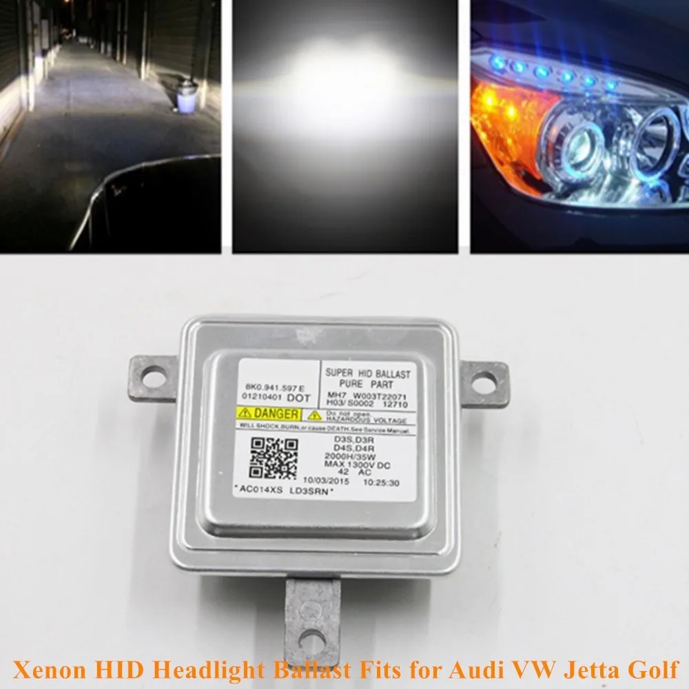 Ксеноновый балласт 8K0941597E для фар Audi A1 A3 A4 A5 A6 A7 A8 VW Jetta Tiguan Golf Passat замена W003T22071|Лампы