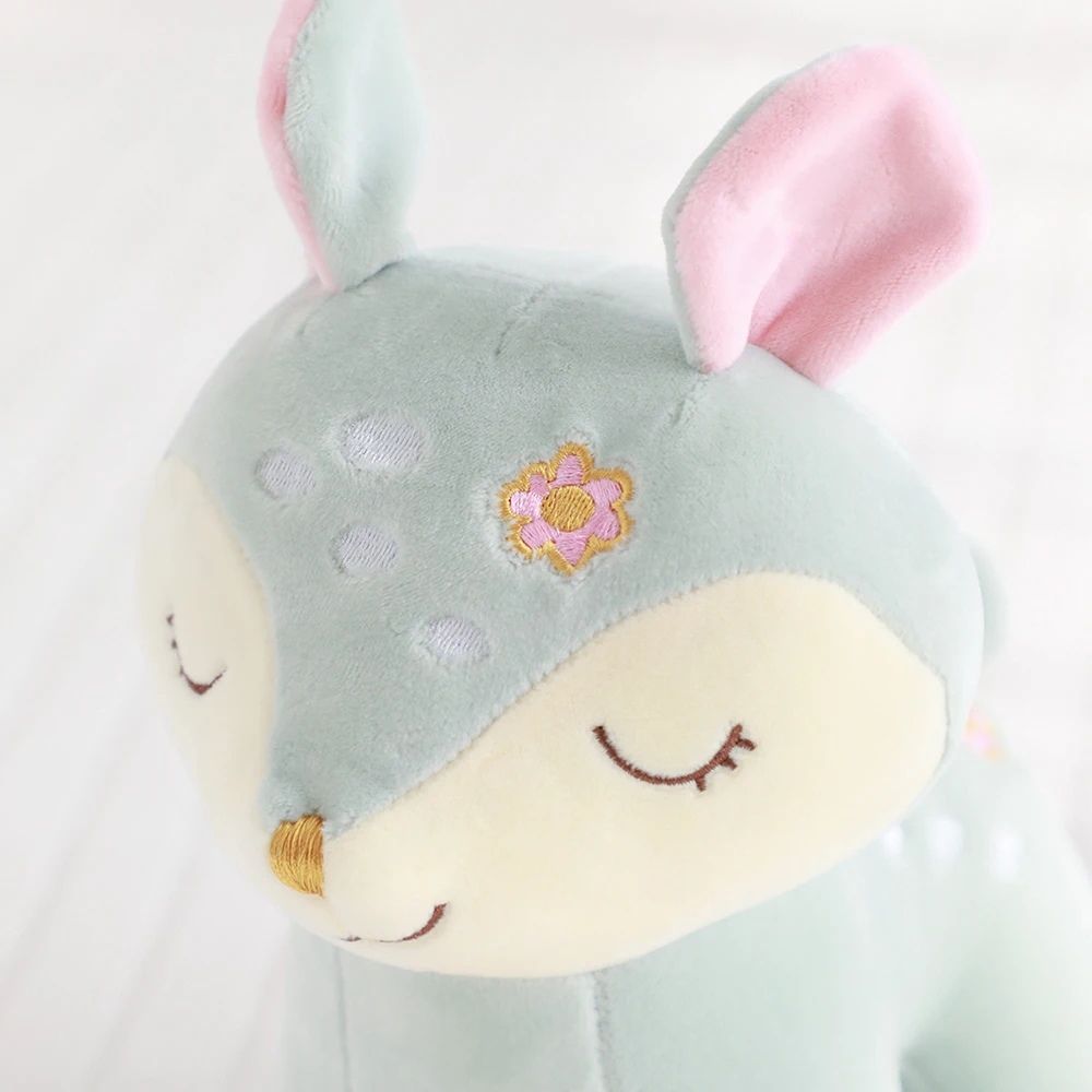 Детская Рождественская одежда игрушки милые сливовый олень кукла плюшевая