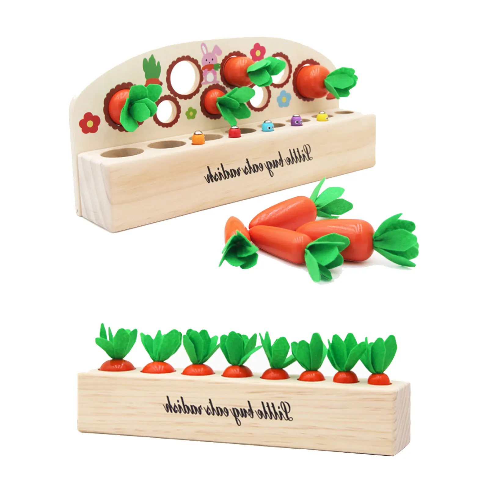 

Деревянная игрушка для сортировки моркови, игра для дошкольного обучения