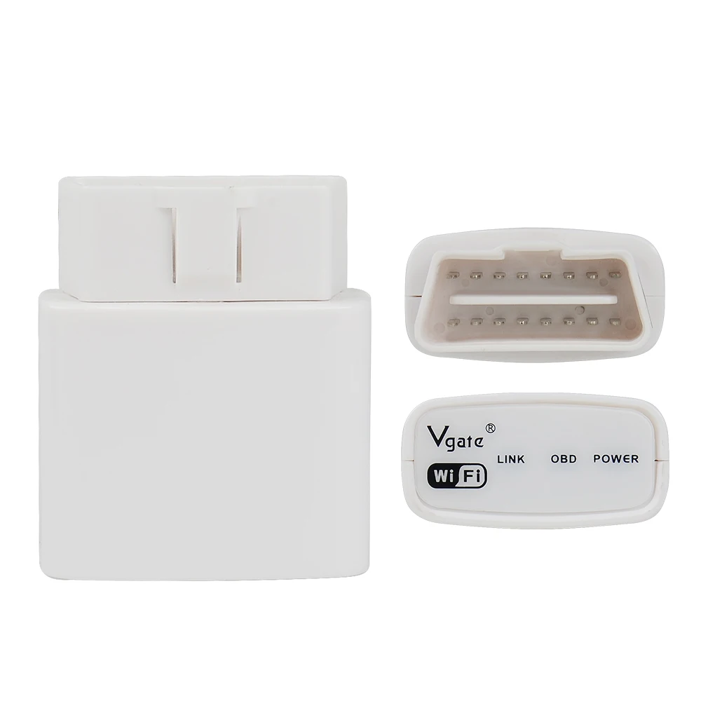 Оригинальный Vgate ELM327 Wi-Fi OBD2 Икар ELM 327 OBDII автомобиля код читателя сканер для IOS и