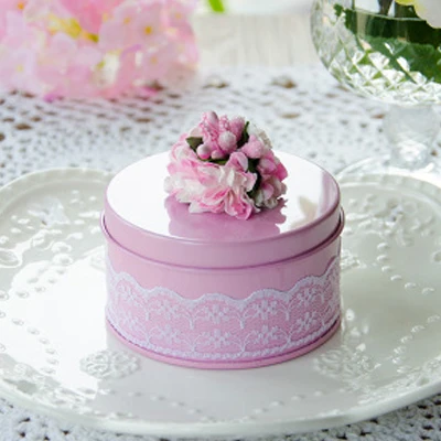 pink Креативная коробка для конфет, свадебная жестяная коробка для конфет, креативная коробка для конфет для свадьбы, крещения, дня рождения, коробка для шоколада, подарочные пакеты и упаковочные принадлежности - Цвет: pink