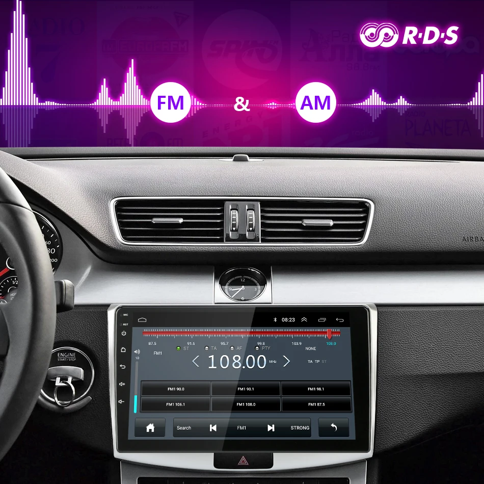 Android 8,1 автомобильный Радио мультимедийный плеер для VW Volkswagen Passat B7 B6 Magotan CC 2010- 2 Din Авторадио gps навигация RDS