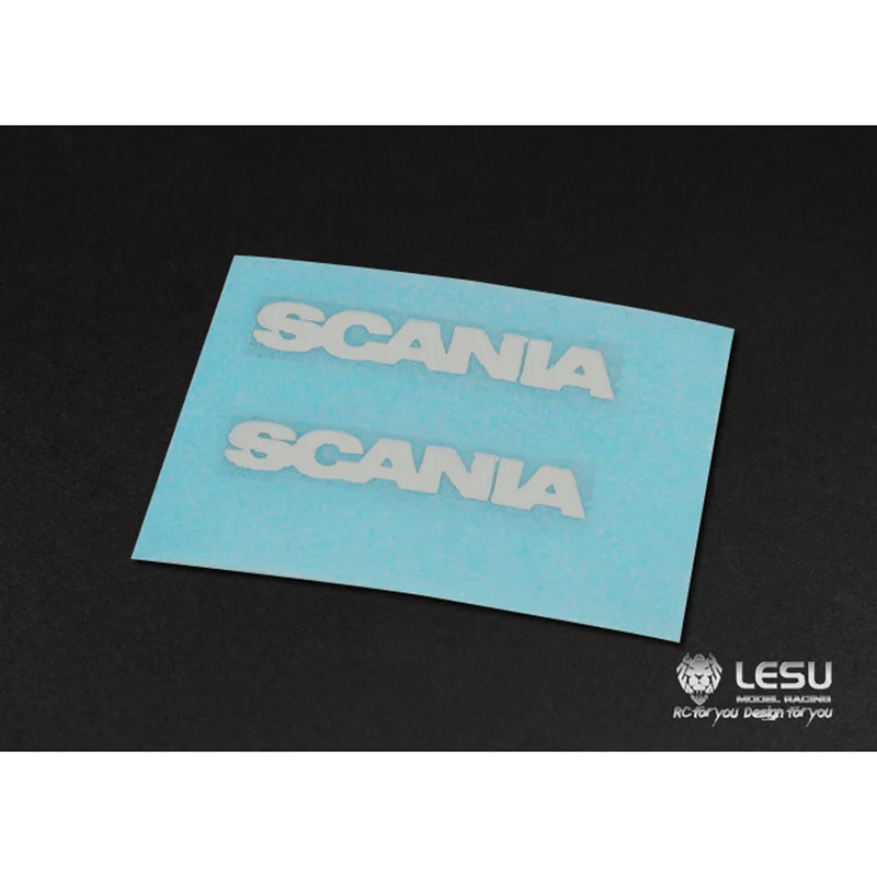 LESU Rear Fender Sticker A For 1/14 Tamiya Scania DIY RC Tractor Truck TH04838 | Игрушки и хобби