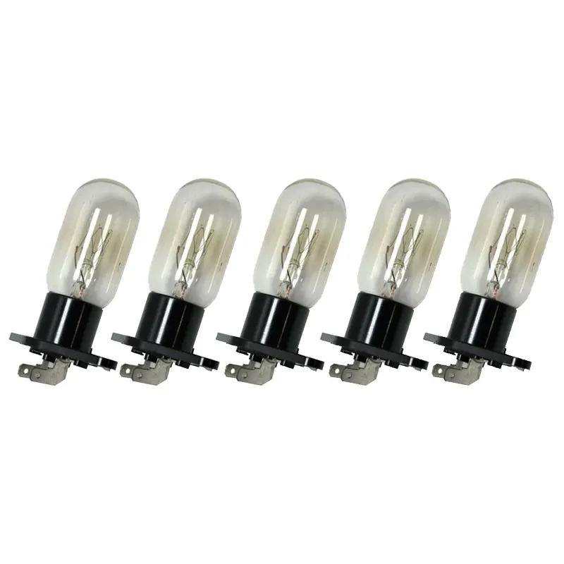 

5Pcs Microwave Oven Light Bulb Lamp Base Spare Parts for Microwave Oven Accessories LG MC156SJ MC-156SJ MH1517CV LMC1541SB