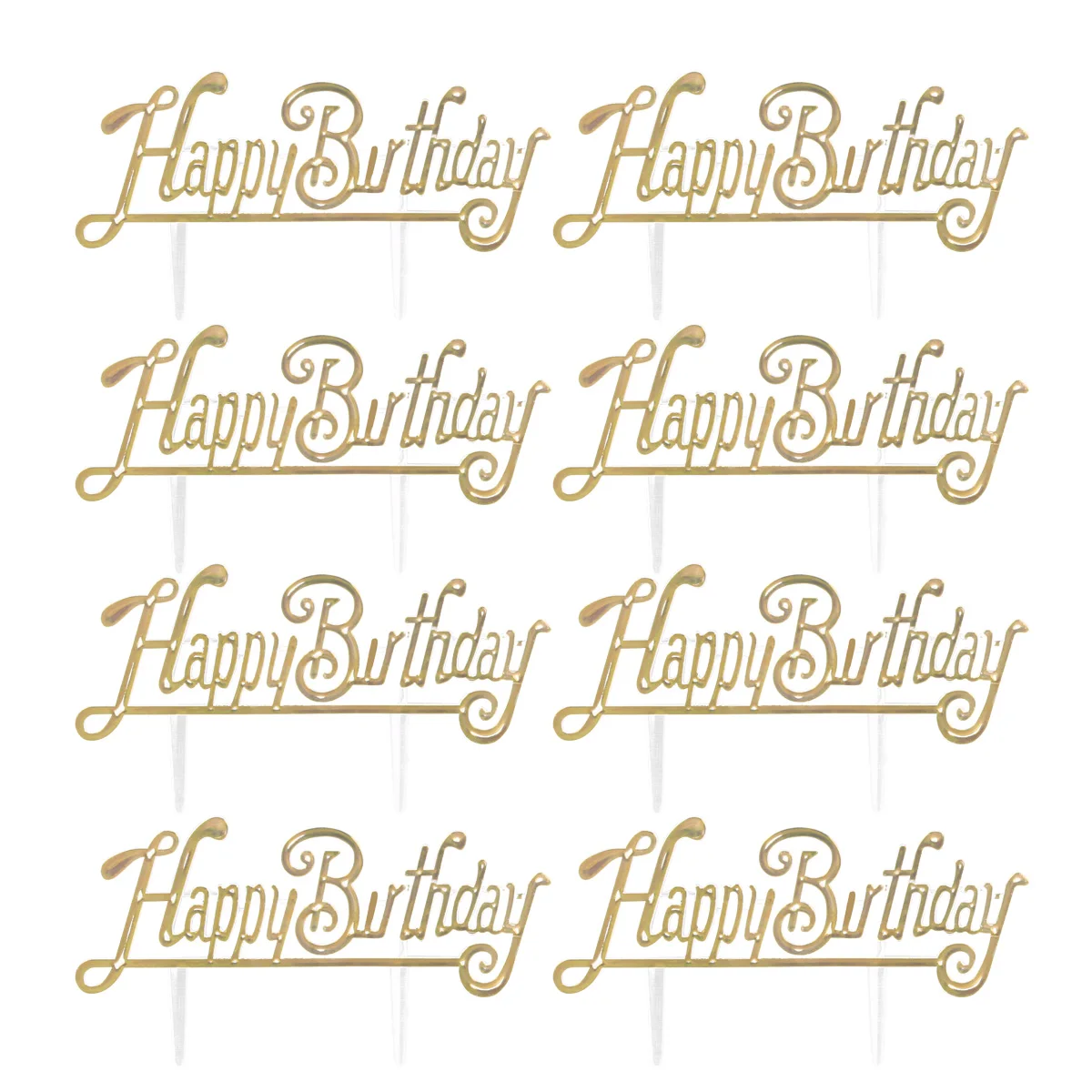 100 шт. торт на день рождения десертный декор с принтом плагин карточки нежный