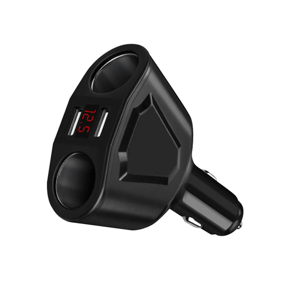 Универсальный Автомобильный Разветвитель 12 24 В адаптер питания для