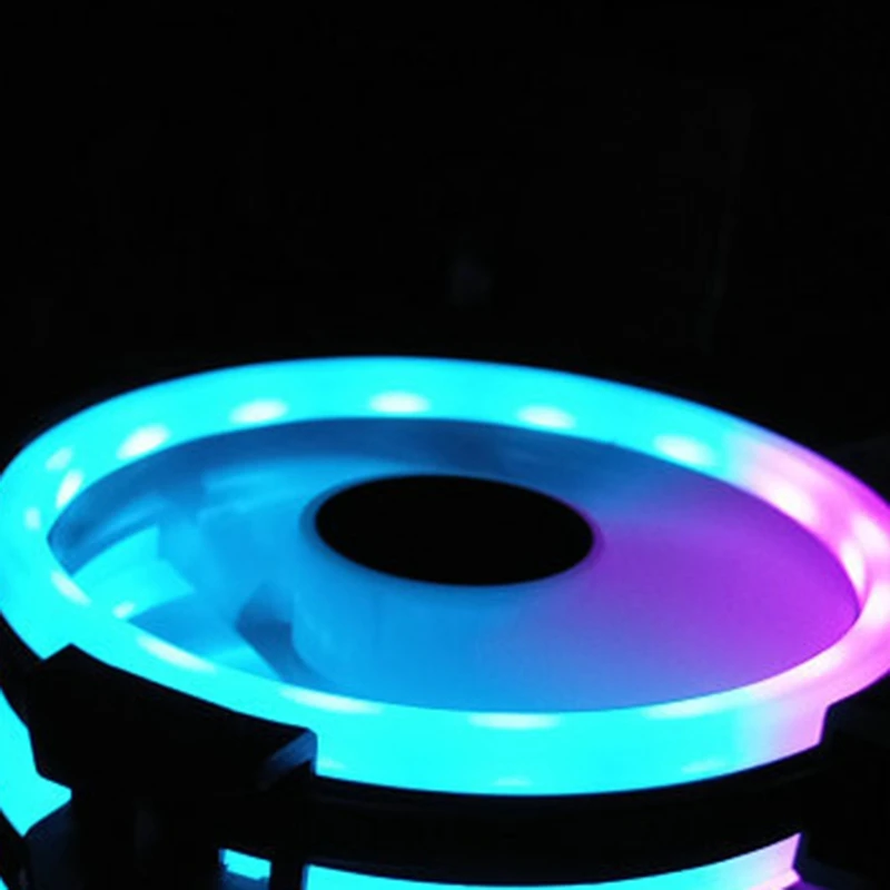 COOLMOON F GM1 чехол для компьютера PC охлаждающий вентилятор RGB Настройка 120 мм тихий +