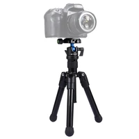 pocket mini microspur photos metal tripod mount with 360 degree ball head for dslr digital camera height 24 5 57cm max 3kg