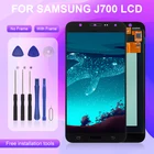 Catteny J7 2015 J700 дисплей Замена для Samsung Galaxy J7 ЖК-дисплей J700M J700F с сенсорным экраном дигитайзер в сборе