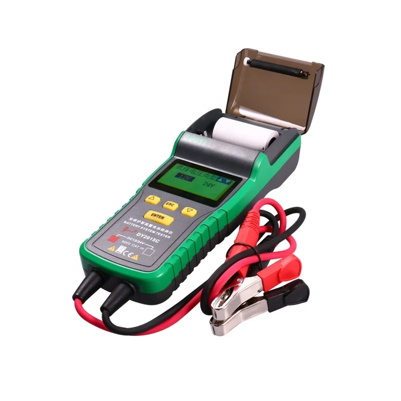 

High Quality Battery tester DY2015C12V/24V printable battery tester