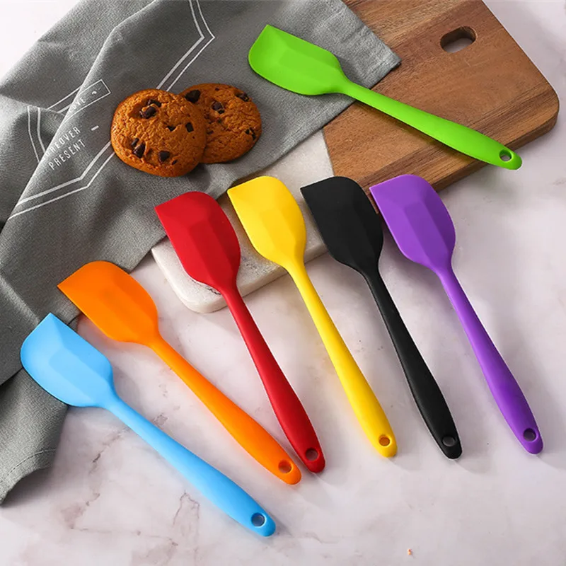 

Cake Spatula Kitchen Silicone Cream Butter Mixing Batter Scraper Brush Butter Mixer Cake Brushes Baking Tool Kitchenware