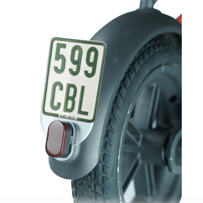 3D Print License Plate Frame Tag for Xiaomi Mijia M365 M187 Electric Scooter Number Pro MI Parts | Спорт и развлечения