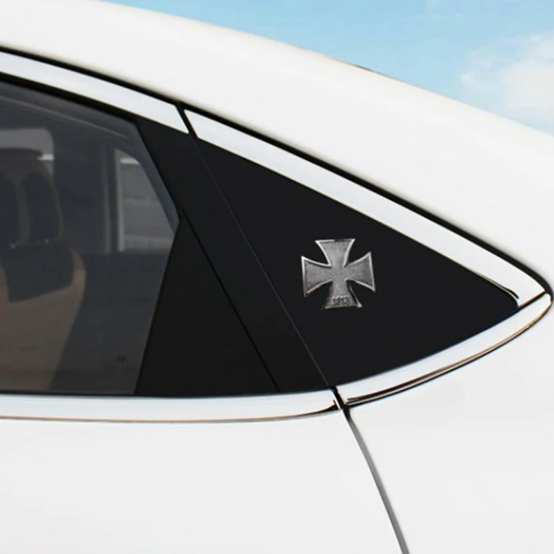 Хромированный металлический 3d-значок из Германии 1813 Мальта символ достоинства