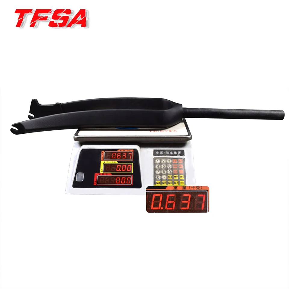 

Disc size 160mm 29er straight pipe carbon mtb bike fork full carbon fiber mountain bike fork