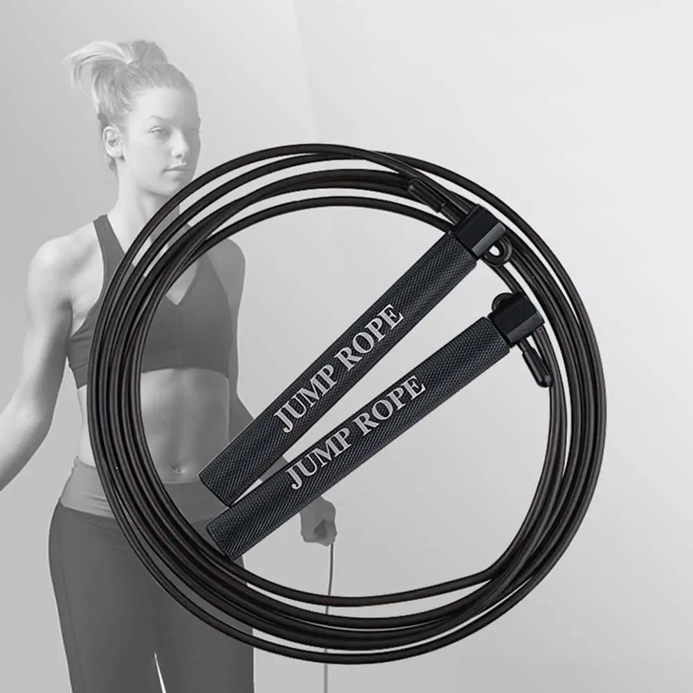 

Professional Athletics Skipping With Ball Bearing Metal Handle Crossfit Fitness Equipment Jump Rope