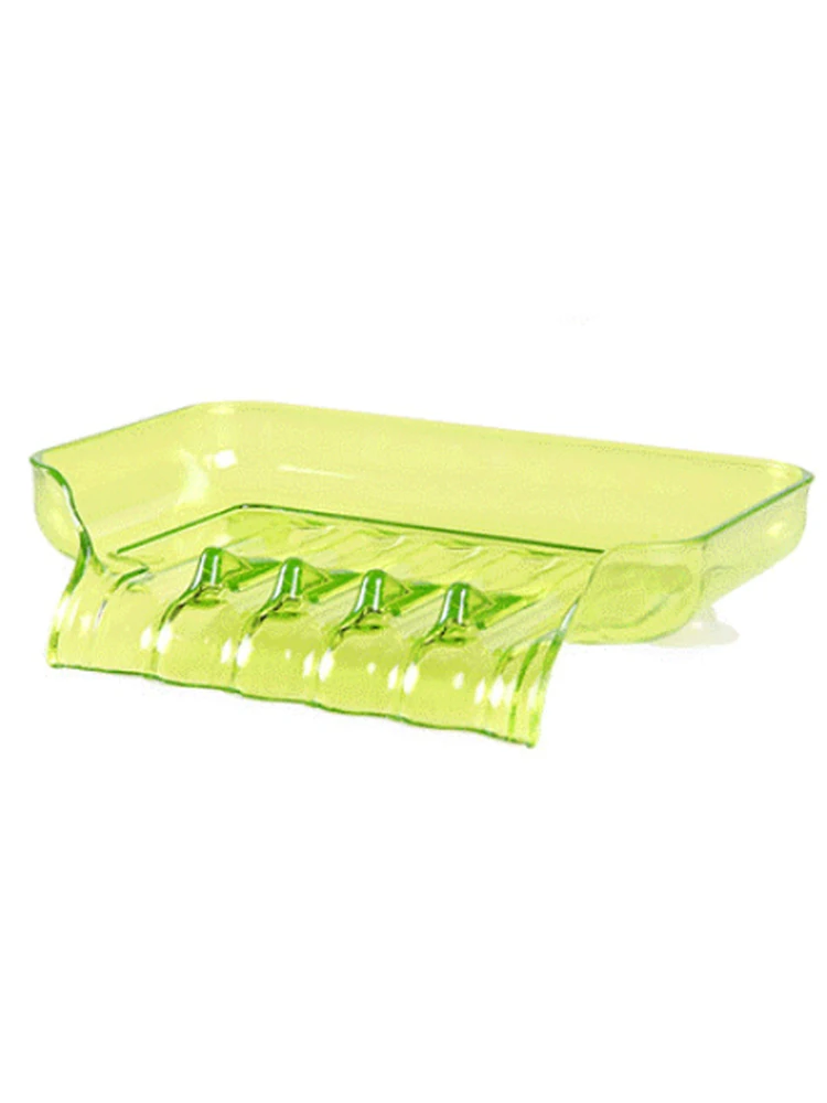 

Bathroom Shower Soap Box Plastic Soap Plate Tray Holder Waterfall Shape Soap Box Dish Drain Rack Bathroom Accessories
