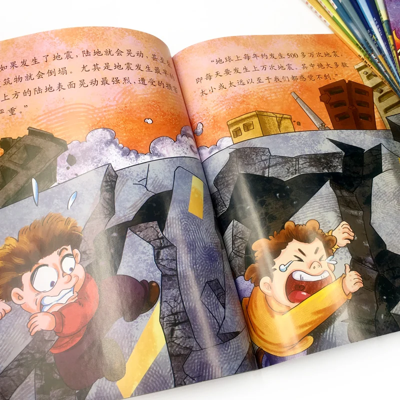 10 шт./партия детские книги по наукам популярная серия китайские истории для детей