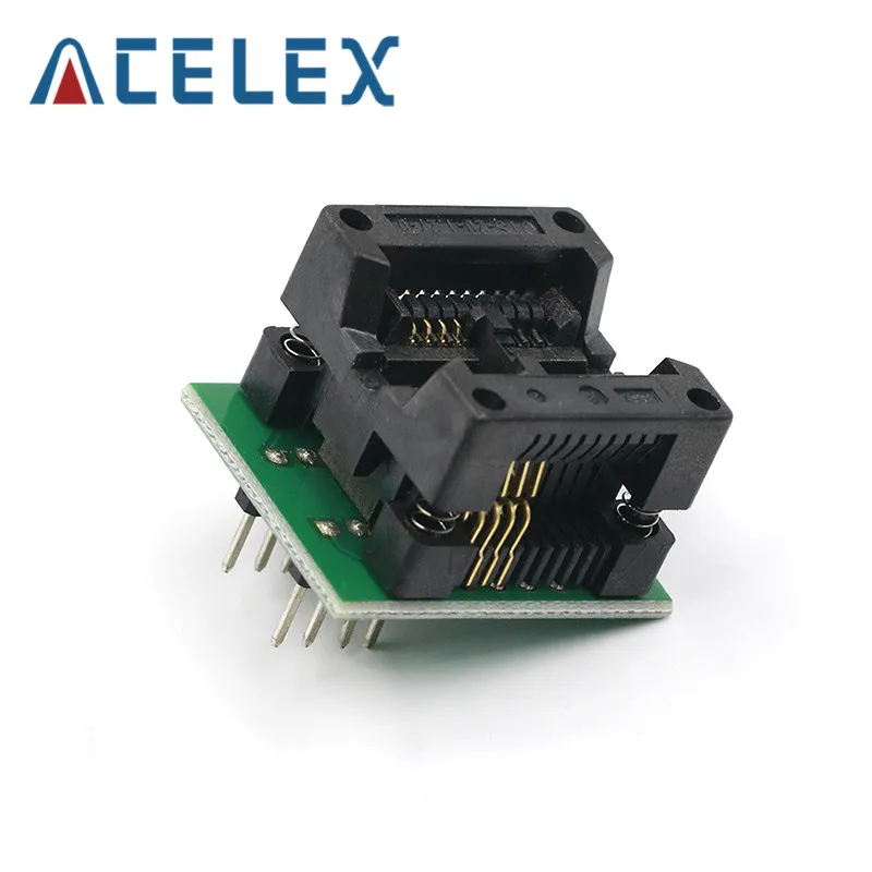 SOIC8 SOP8 К DIP8 адаптер программатора EZ гнездо модуля преобразователя 150 мил 200 |