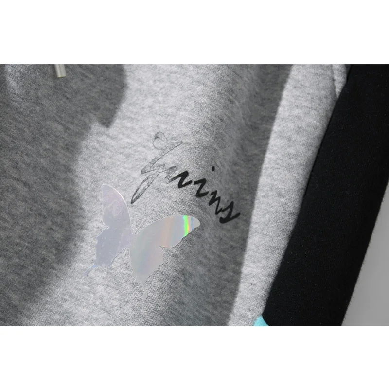 

Aolamegs Sweatpants Men Color Block Lambswool Patch Casual Thicken Trousers Elastic Waist Harajuku Track Jogger Pants Streetwear