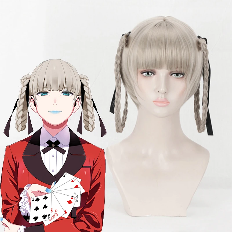 Парик для косплея из аниме Kakegurui: Compulsive термостойкий синтетический вечерние