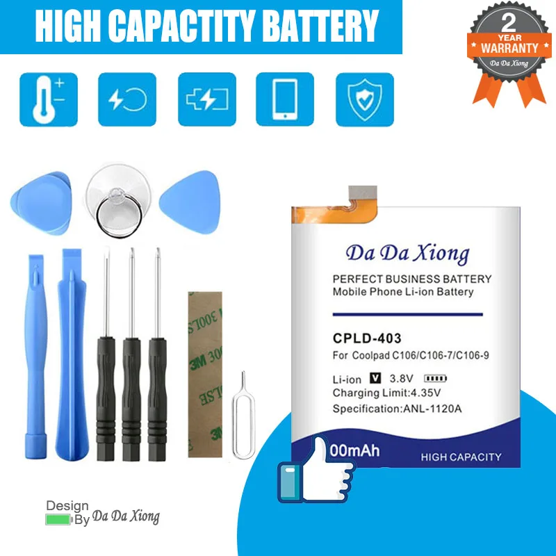 

Аккумулятор 2022 для Letv LeEco Coolpad Cool1 Cool 1 C106