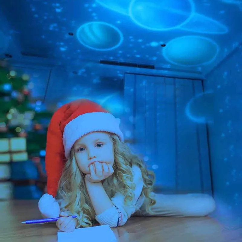 Звездное небо ночной Светильник волшебный прожектор &quotПланета&quot Вселенная