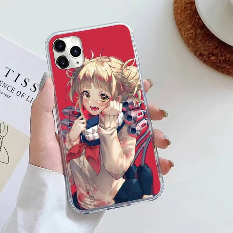 

Anime Toga Himiko My Hero Phone Case For iphone 12 5 5s 5c se 6 6s 7 8 plus x xs xr 11 pro max