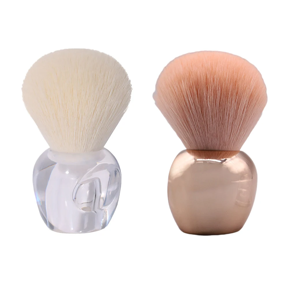 

Кисть для основы под макияж из мягкого волокна с короткой ручкой кисть для румян портативная кисть для пудры и без следов для путешествий Ки...