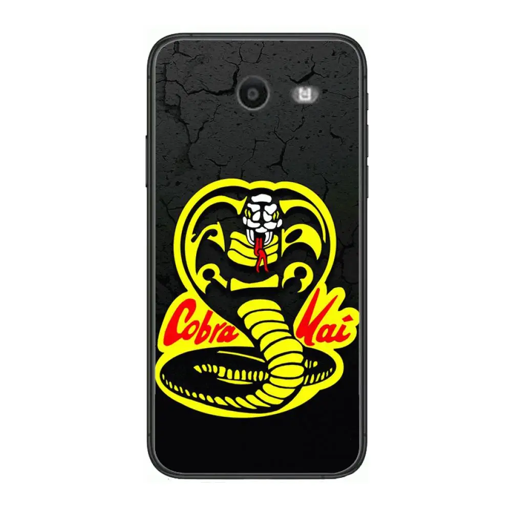 

Cobra Kai Case study Phone Case Hull For Samsung Galaxy J 4 3 5 6 7 8 EU 2018 Plus 2017 Black Shell Art Cell Cover TPU
