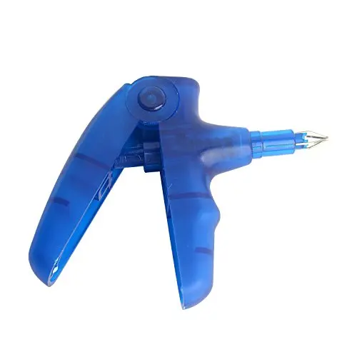 1 шт. стоматологический ортодонтический лигатурный пистолет диспенсер синий |