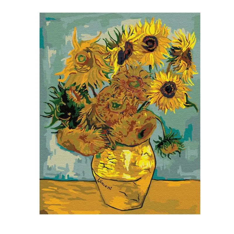 

Scandinavian Light Luxury DIY Oil Painting Landscape Flower Hanging Painting Pure Hand-painted Painting Living Room Wall Decor