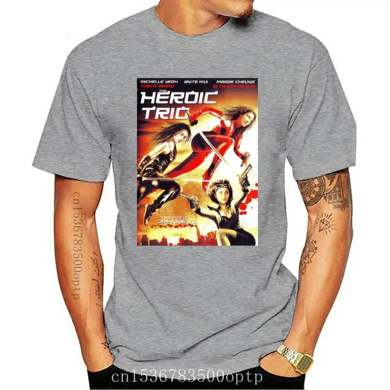 

Мужская футболка с постером героя трио, размеры до 2XL