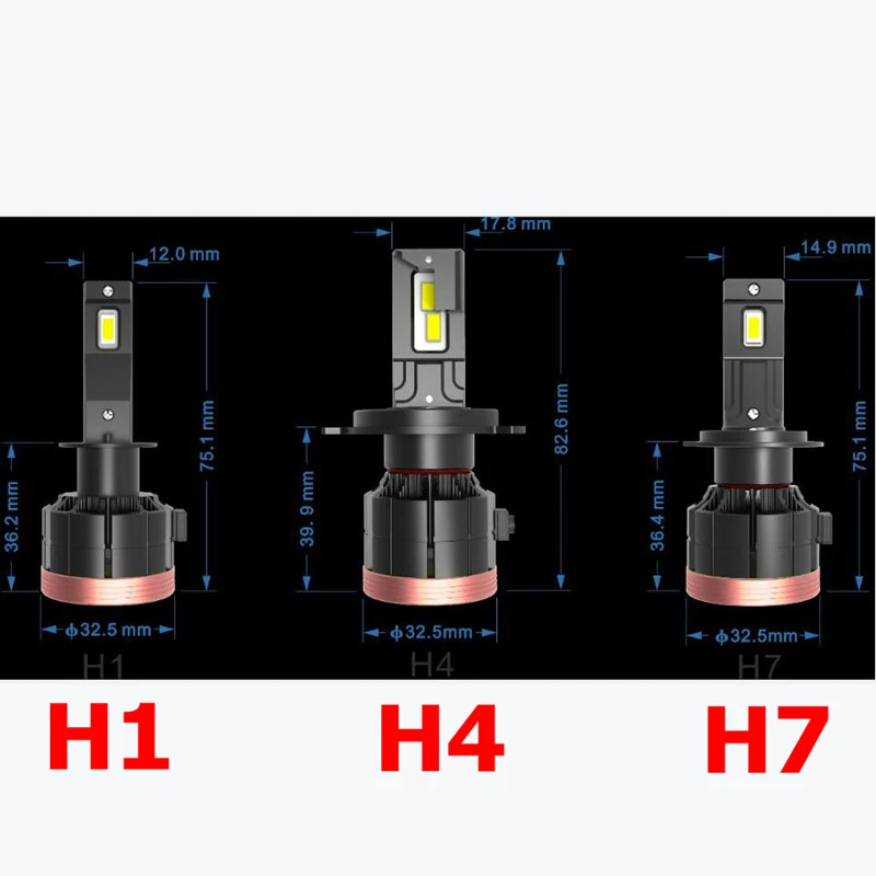 F5D 130 Вт 13000LM H4 9005 9007 H11 h13 H7 светодиодный светильник s лампа противотуманный H8 9006 H1 880