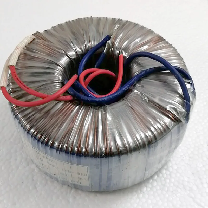 400 Вт одиночный 57в медный провод тороидальный трансформатор японский сердечник