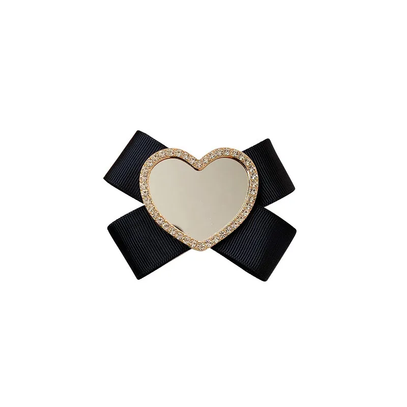 lazy desktop stand bowknot ins bowknot rhinestone luxury mirror folding phone stand mobile phone accessorie shaped folding stand free global shipping
