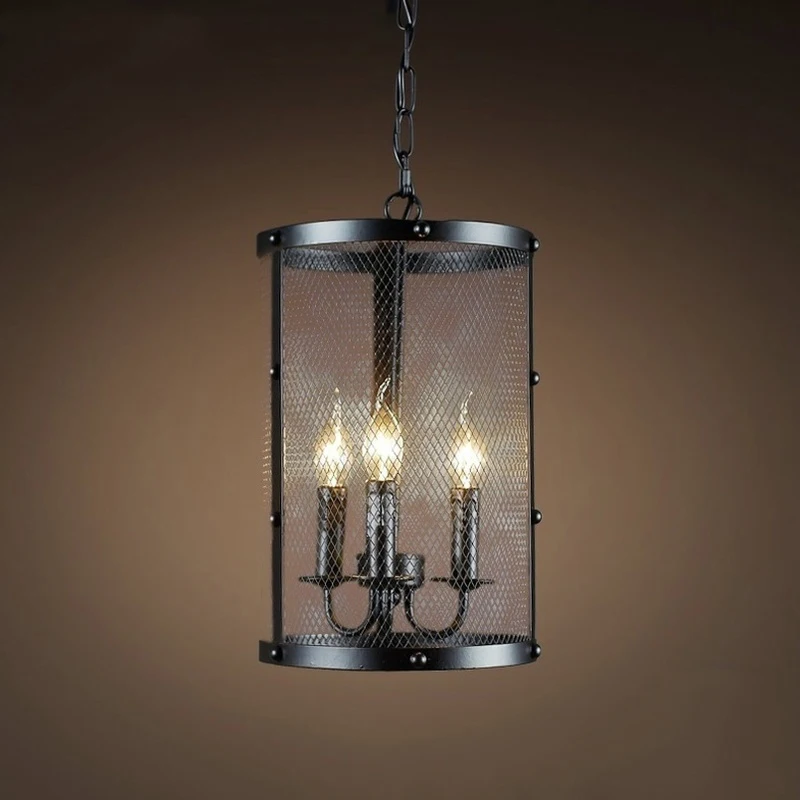 Винтажный подвесной светильник в стиле индастриал s Лофт Ресторан Бар Ретро