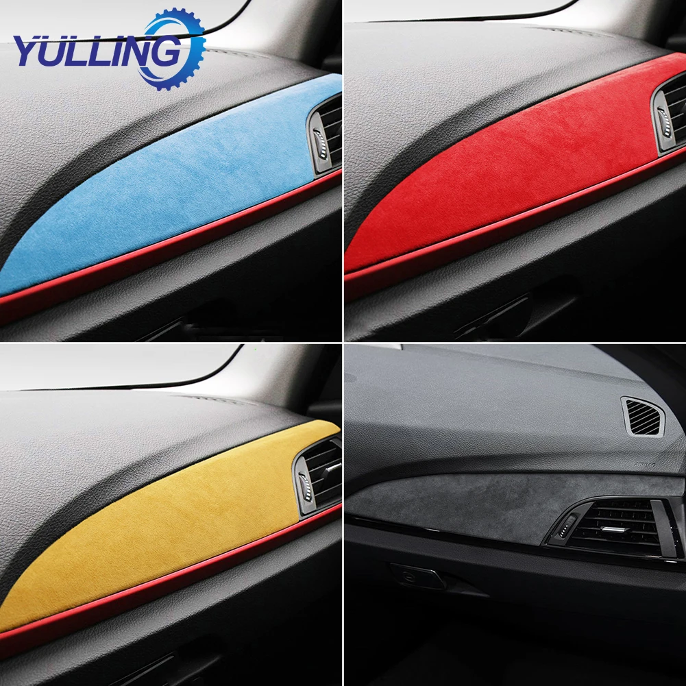 YULLING Car Dashboard Decals Interior Mouldings Accessories For BMW F20 F21 F22 F23 1 Series 2 Series