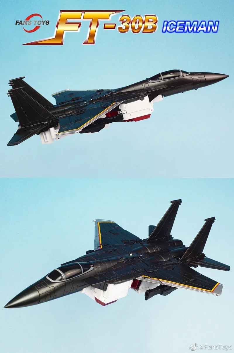 FansToys FT-30B FT30B Airraid Iceman G1 коллекционная экшн-фигурка робота деформированная игрушка