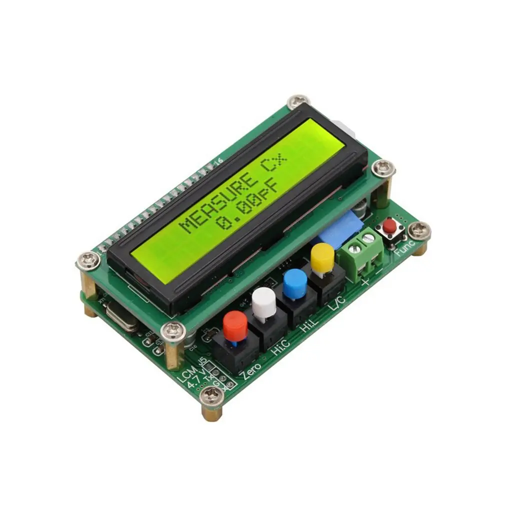 LC100A Digital LCD Capacitance LC Meter Inductive Inductance Tester Inductor Capacitor Table 1pF-100mF 1uH-100H | Инструменты