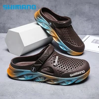 shimano fishing shoes daiwa fishing clothes slippers beach sandals rubber flat breathable fishing waders shoes garden summer