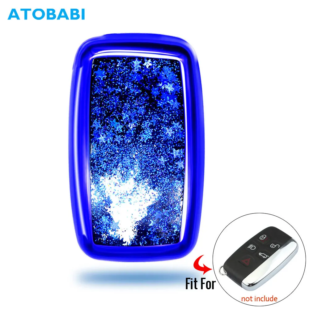 ТПУ чехол для ключей автомобиля Land Rover freelander Evoque Discovery Range Jaguar XF XJ зыбучие пески