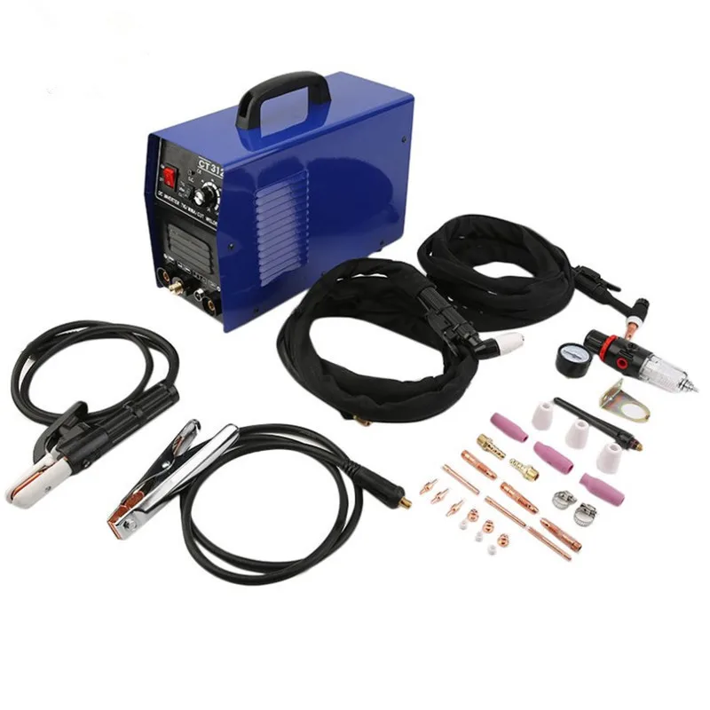 Многофункциональный CT312 3 в 1 TIG MMA CUT TIG-сварочный инвертор сварочный аппарат 120A TIG/MMA 30A плазменный резак 220 В Новинка
