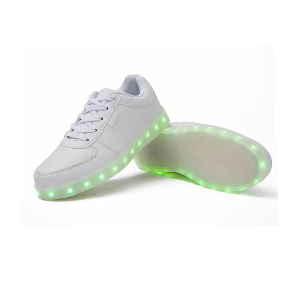 Новая светодиодный ная обувь USB-зарядка легкая оптовая продажа размер 35-46 | Обувь