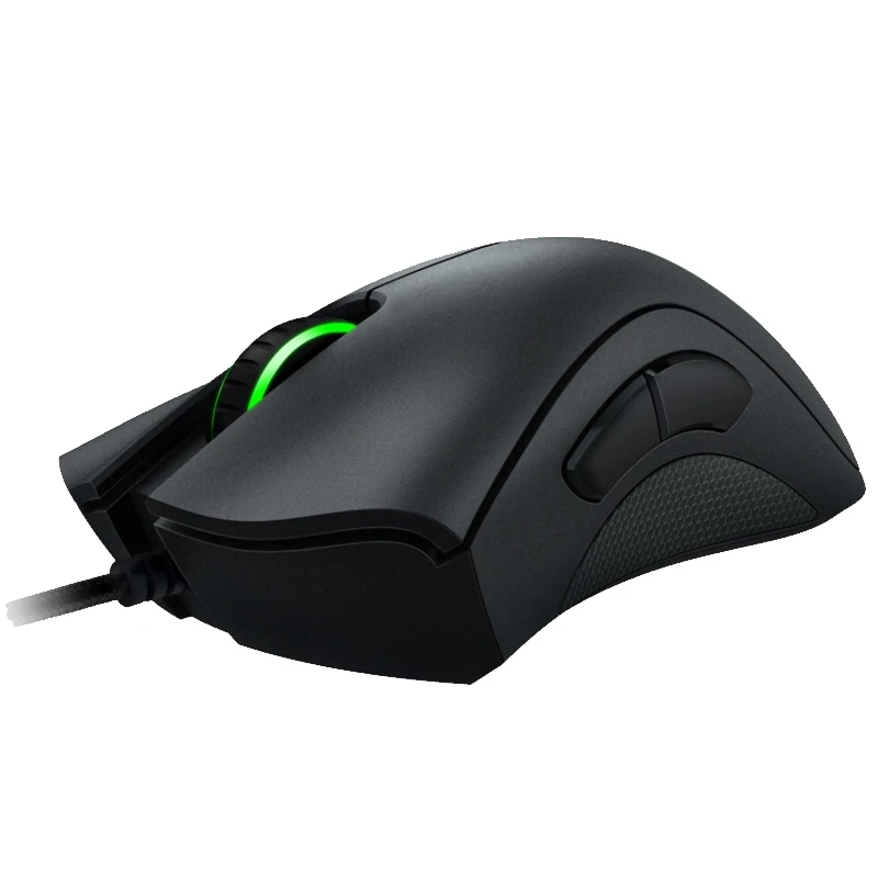 original razer deathadder essential wired gaming mouse mice 6400dpi optical sensor 5 independently buttons for laptop pc gamer free global shipping